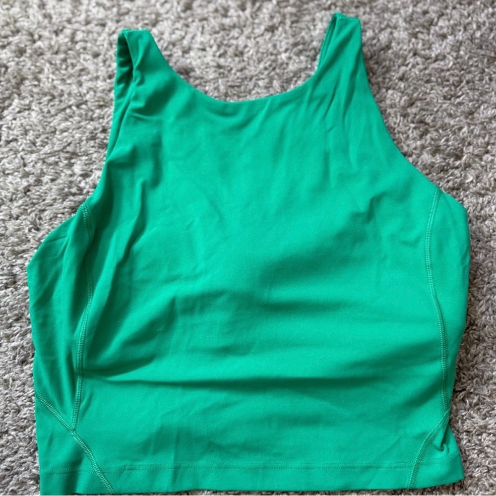 lululemon athletica Green Tank Top